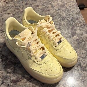 Nike Air Force 1 Low Pastel Yellow Sneakers NOCTA